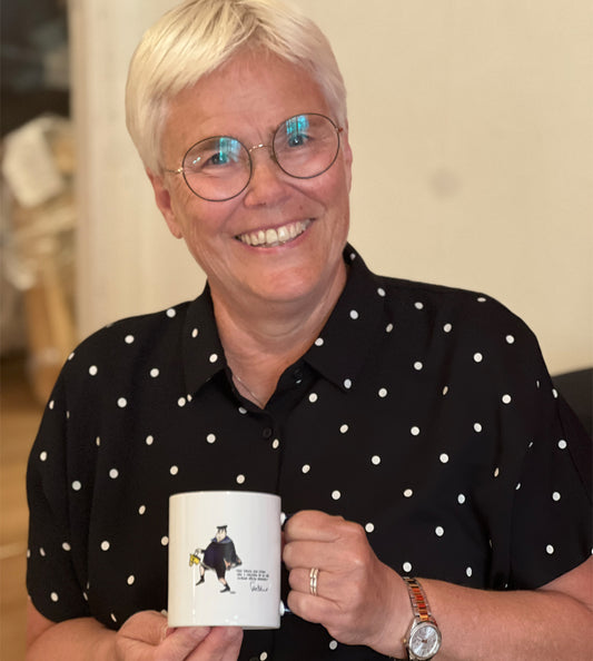 Mugg med sjömanskostym
