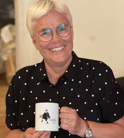 Mugg med sjömanskostym